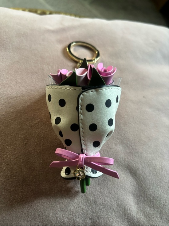 kate spade Accessories - Kate Spade Flora Flower Bouquet Keyring Bag Charm